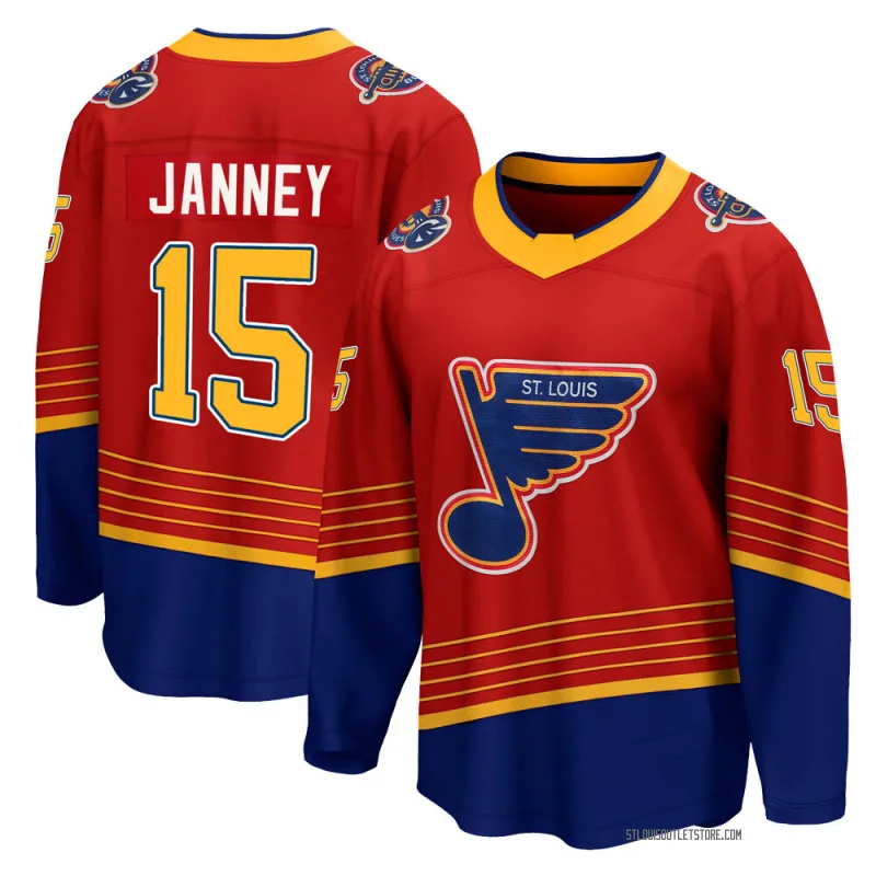Youth Craig Janney St. Louis Blues 2020/21 Special Edition Jersey - Red Breakaway