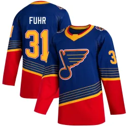 Youth Grant Fuhr St. Louis Blues 2019/20 Jersey - Blue Authentic