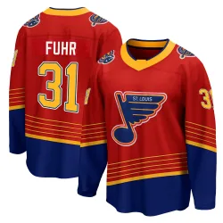 Youth Grant Fuhr St. Louis Blues 2020/21 Special Edition Jersey - Red Breakaway