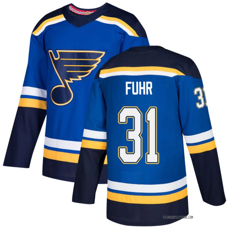 Youth Grant Fuhr St. Louis Blues Home Jersey - Blue Authentic